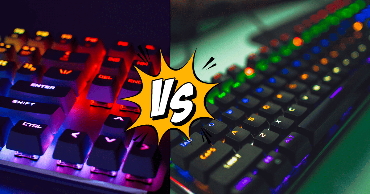 Wired or Wireless Keyboard for Gaming