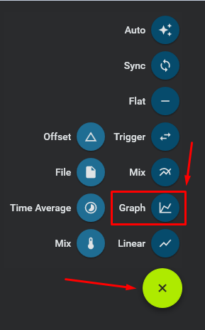 Using Graph curve feature