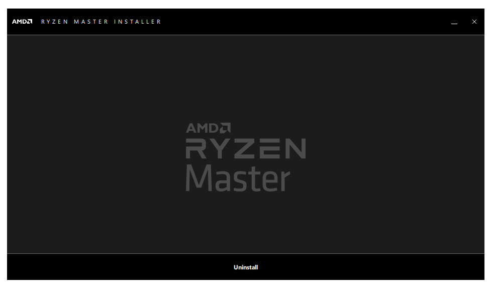 AMD Ryzen Master Installer